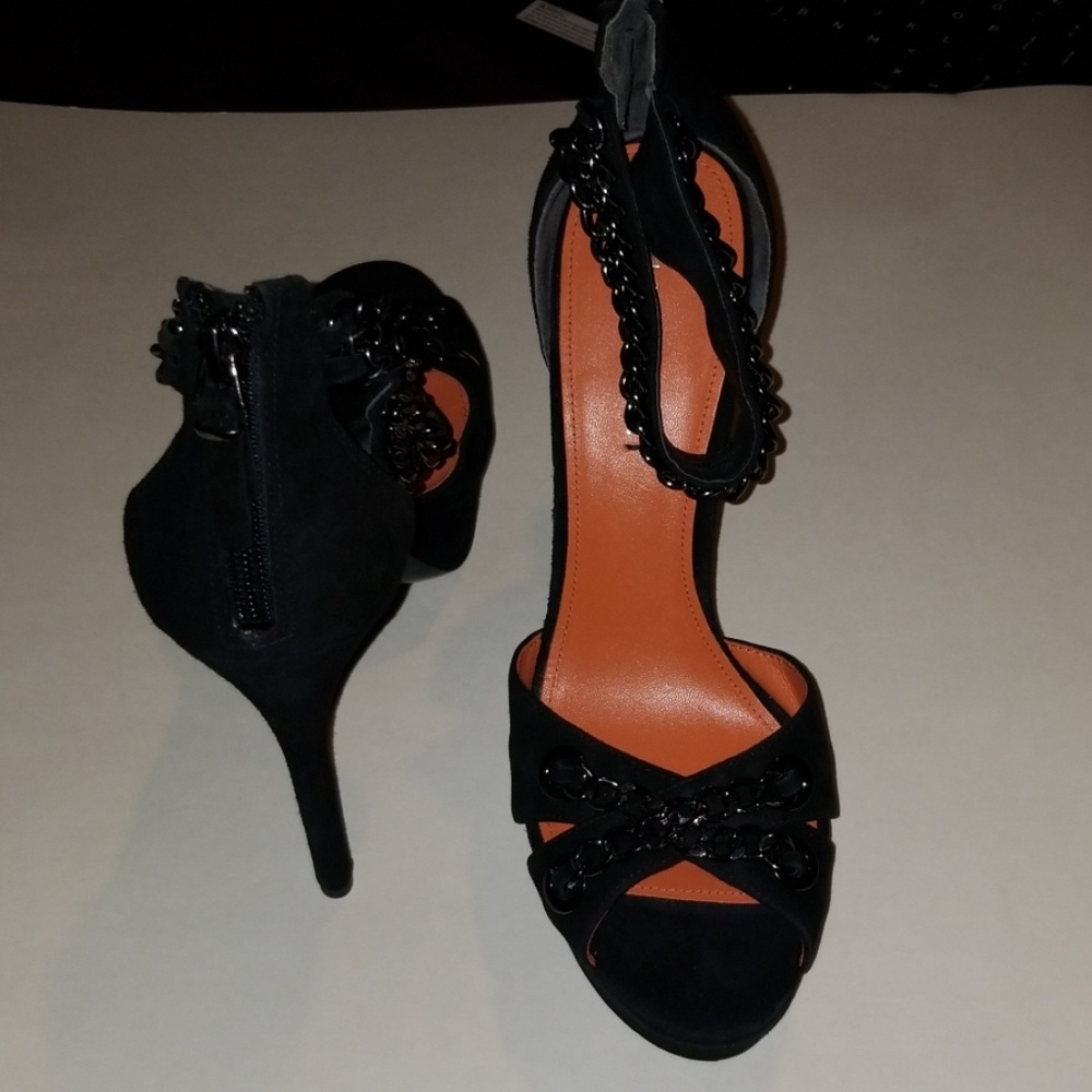 Via Spiga High Heel Platform Pump Black